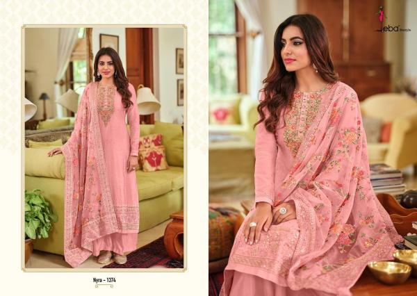 Eba Nyra 3 Beautiful Silk Embroidery Salwar